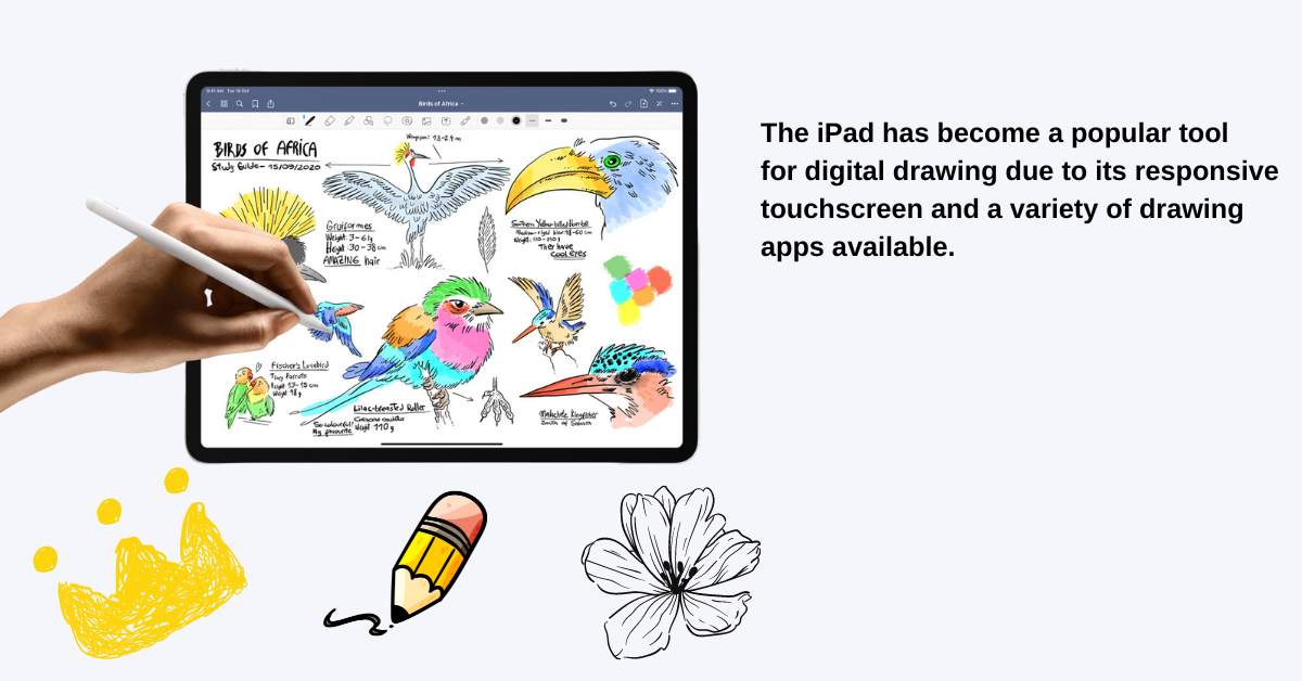 ipad uses in drawing