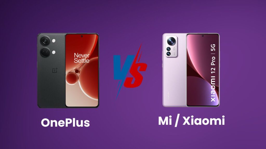 oneplus vs mi