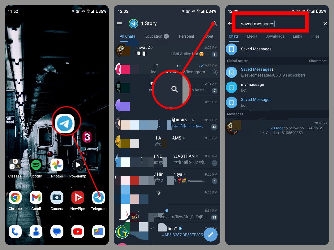 Find Telegram Downloaded Files on Android