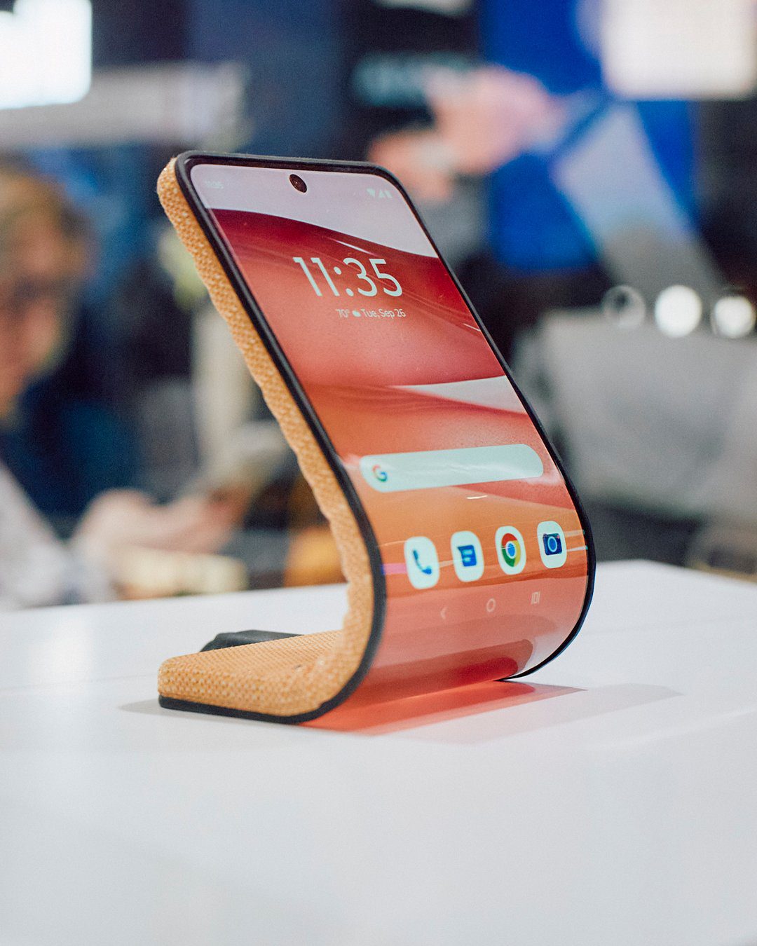 motorola bendable phone release date