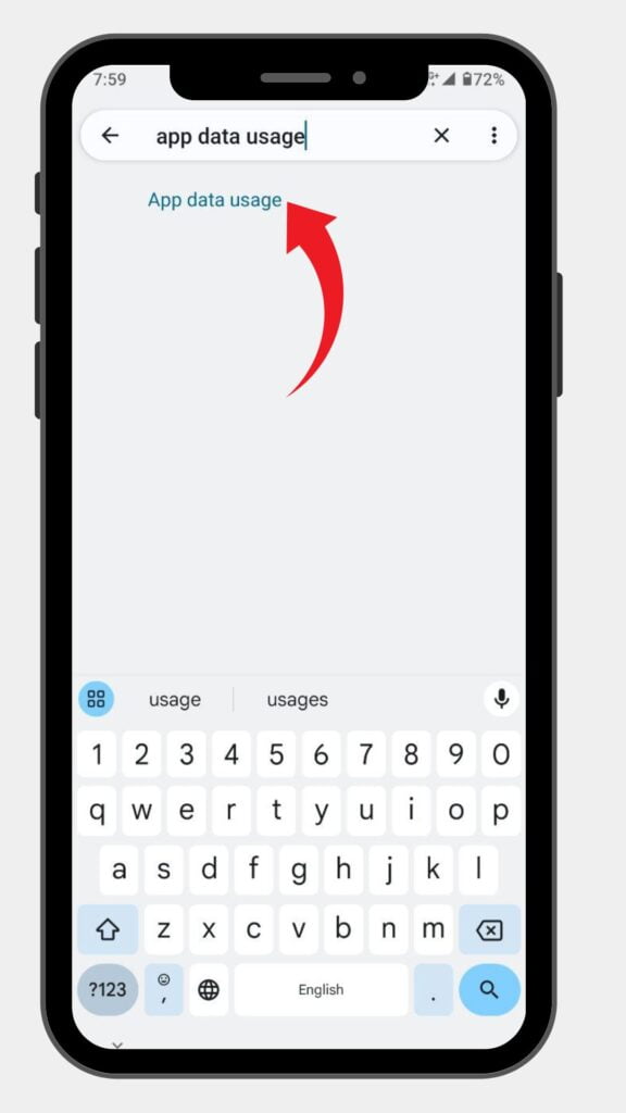 how to check data usage on my phone