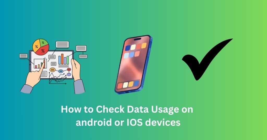 how to check data usage on my phone