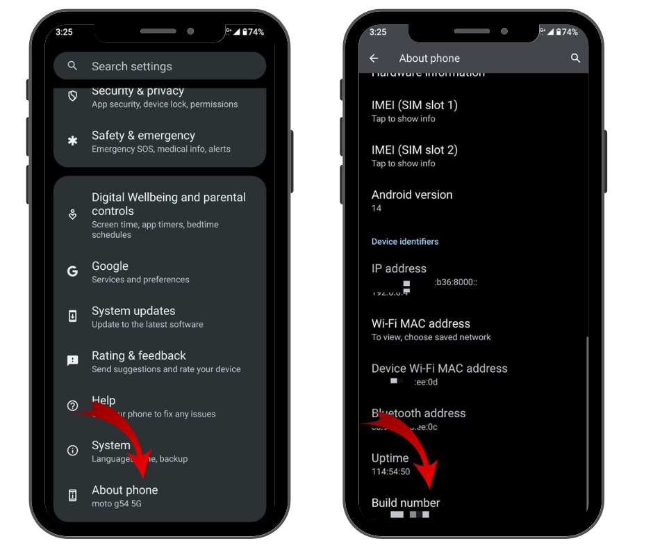 How to on developer mode on your Android phone