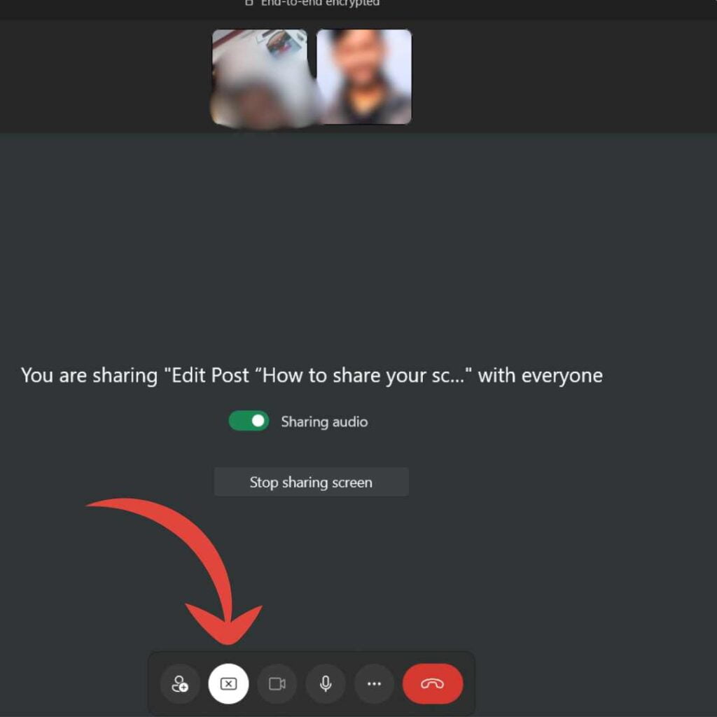 How to share your screen on WhatsApp video call