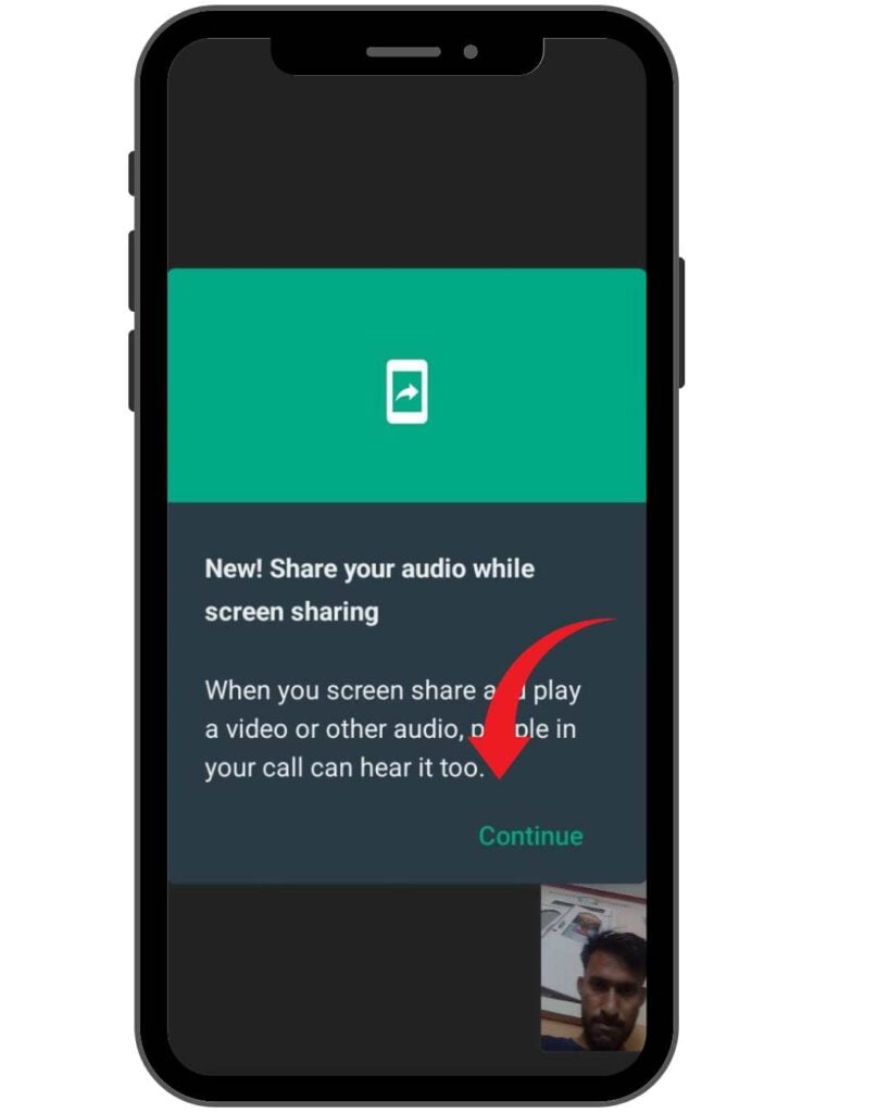 How to share your screen on WhatsApp video call