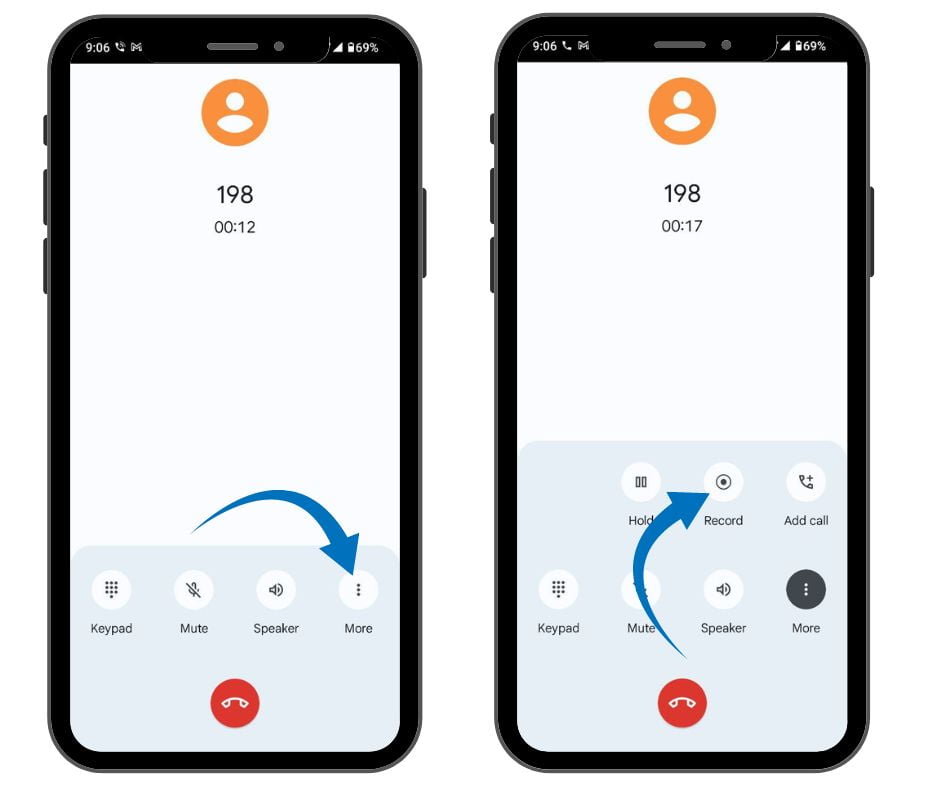 how to call recording in android phone