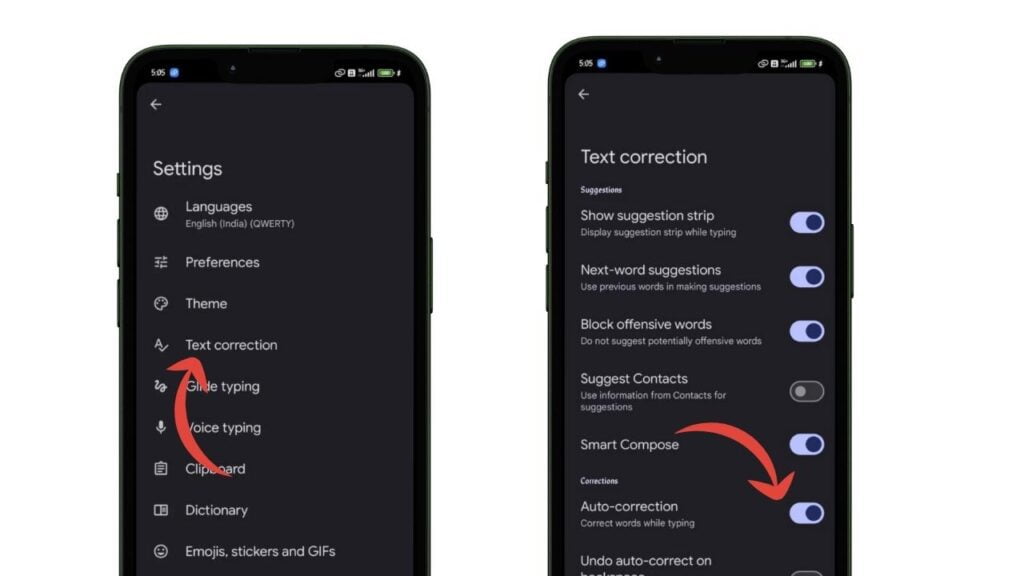 How to Turn Autocorrect On or Off on Android 02